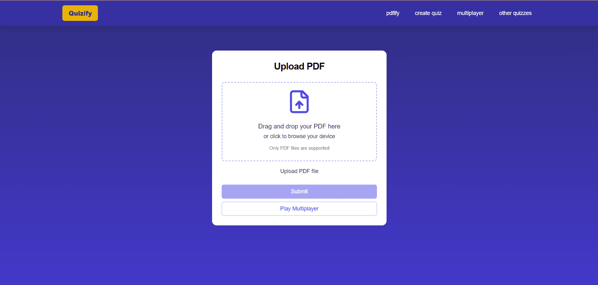 AI Quiz App